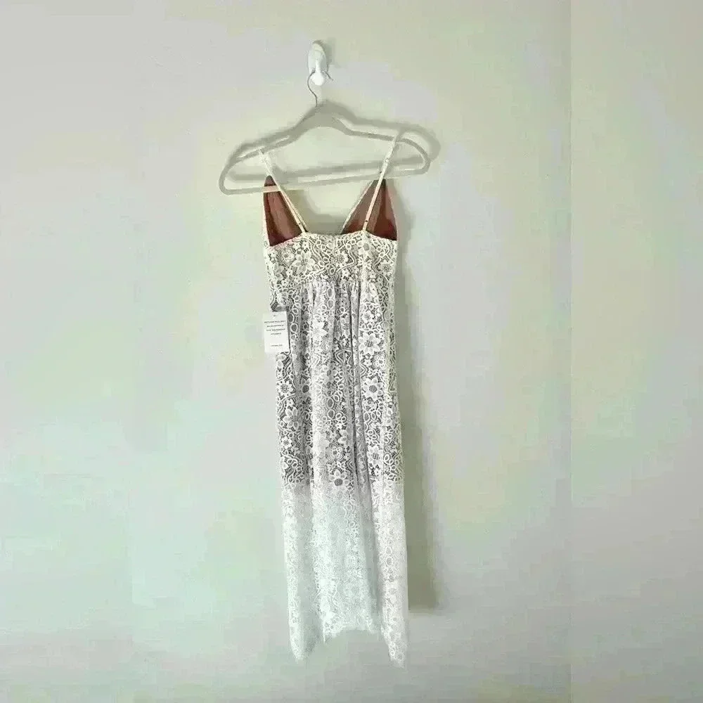 For love and lemons Botanic Midi dress Ivory fairycore romantic boho - Picture 6 of 6